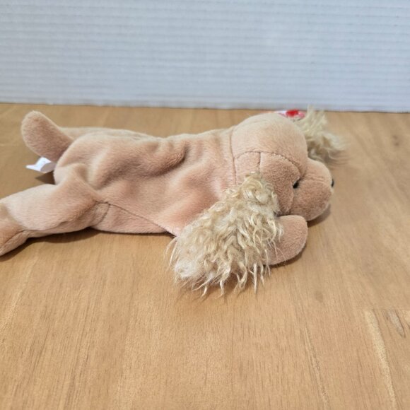 Ty Beanie Babies "Spunky" Cocker Spaniel DOB January 14 1997 New with Tags - Picture 6 of 8